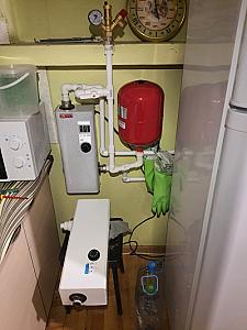 Монтаж электрокотла с обвязкой